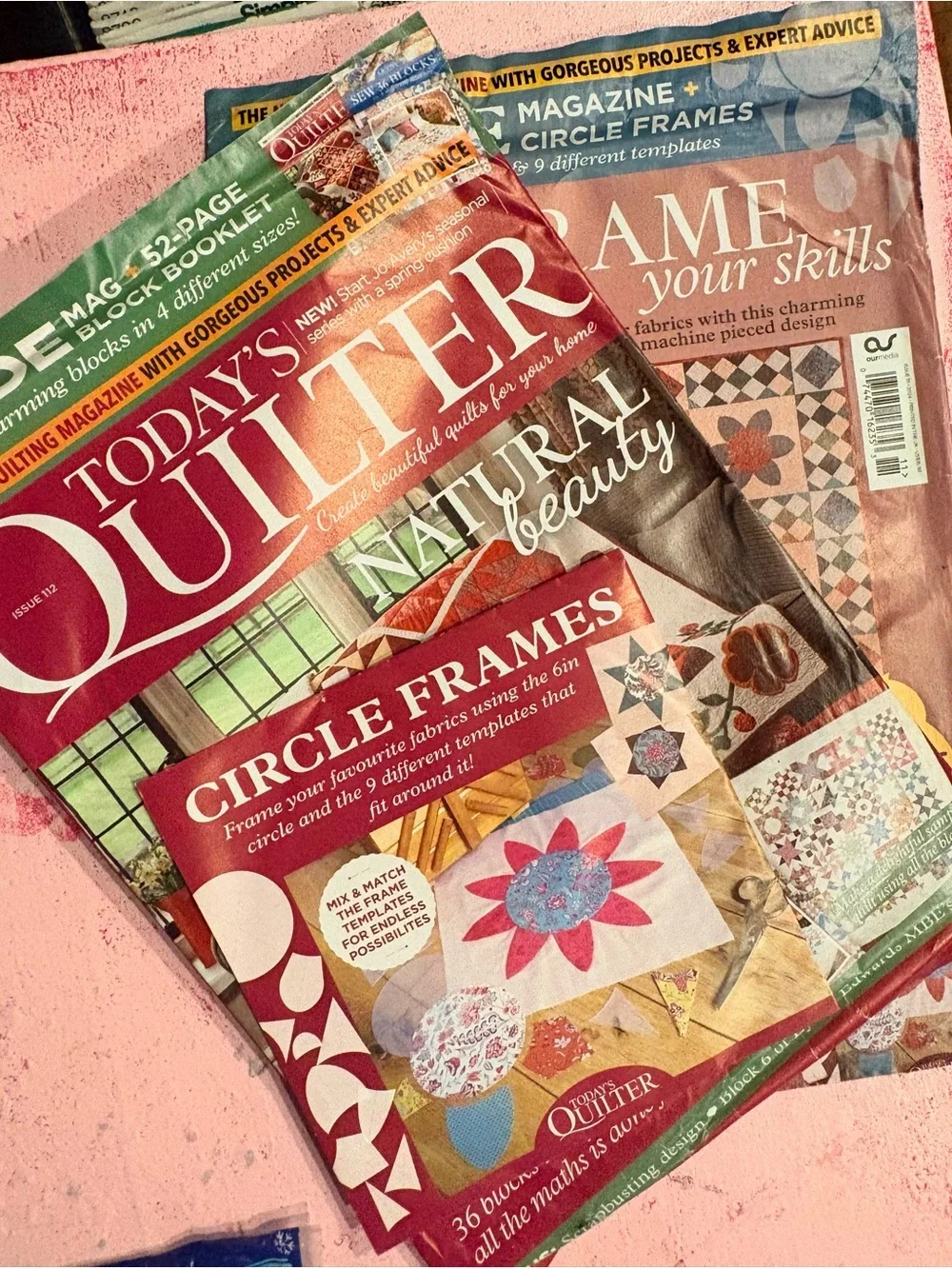 BN UNOPENED QUILTING MAGAZINE KITS BUNDLE